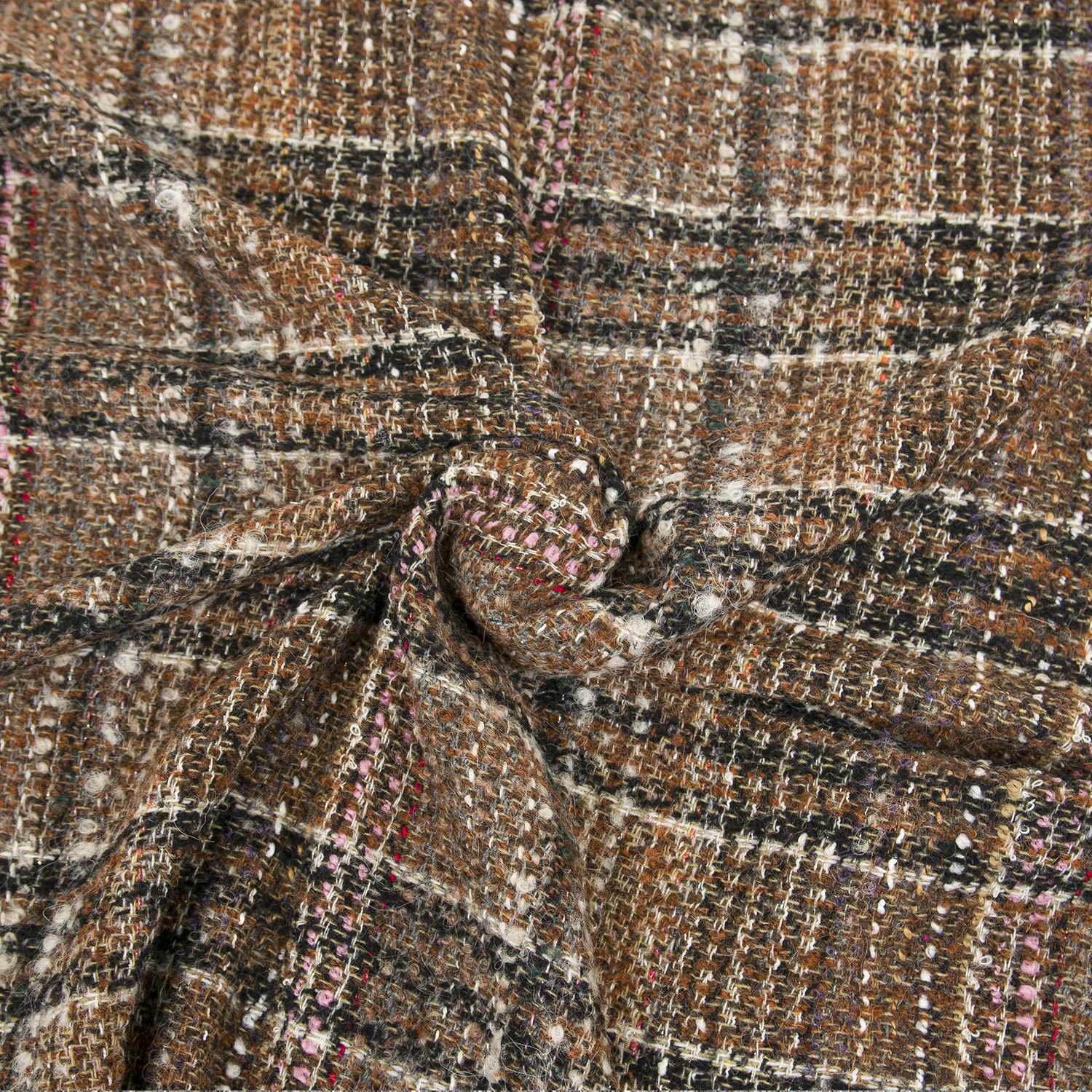 Fabric Chanel style tweed autumn winter coat fabric - NBprintex - Custom  Fabrics for Retail and Wholesale