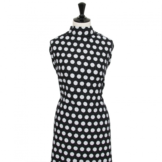 4205 - Polka Dots B/W / Mannequin