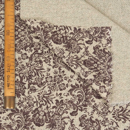 709 - Harris Print Beige