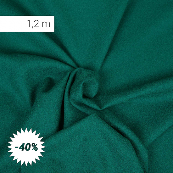 Karen Verde - Wool Crêpe (1,2 MT REMNANT)