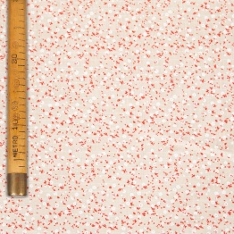 Microprinted Cotton - Micro-flowers