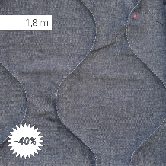 Cipolla Effetto Denim - Trapunta (SCAMPOLO 1,8 M)